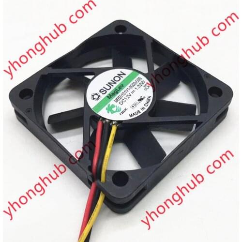 SUNON ME50101V1-0000-G99 DC 12V 1.32W 50x50x10mm 3-wire Server Cooling Fan