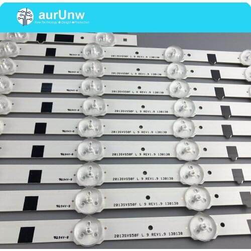 18pcs x 50 inch LED Backlight for Samsung UA50F5080AR UN50F6400AF BN41-02028A HF500BGA-B1 2013SVS50F D2GE-500SCB-R3 T500HVF02.4