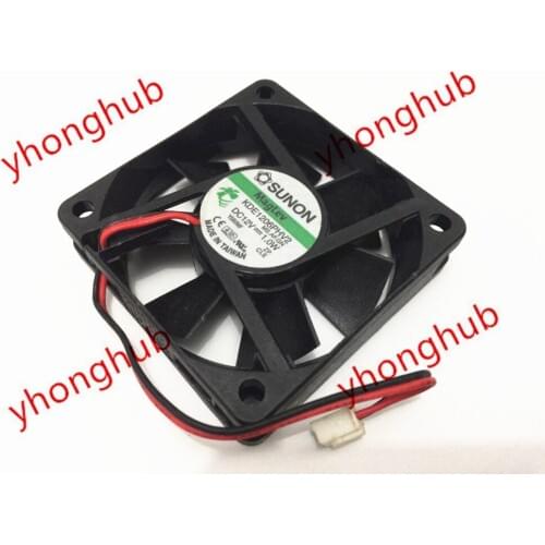 SUNON KDE1206PHV2 MS.AF.GN DC 12V 1.0W 60x60x15mm Server Cooling Fan