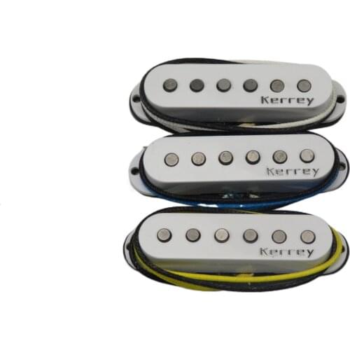 Kerrey Alnico V Vintage Single coil Guitar Pickups SSS / Set Strat Pickups For Strat Guitar