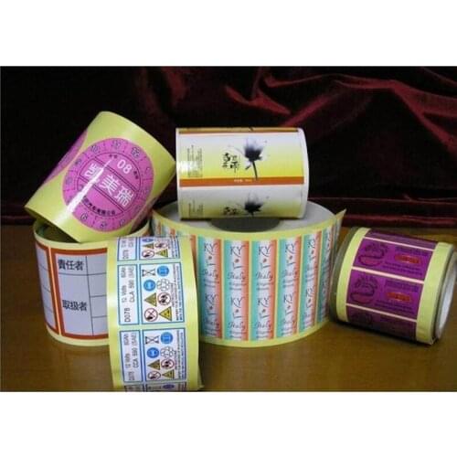 High quality adhesive labels for products and packages,etc