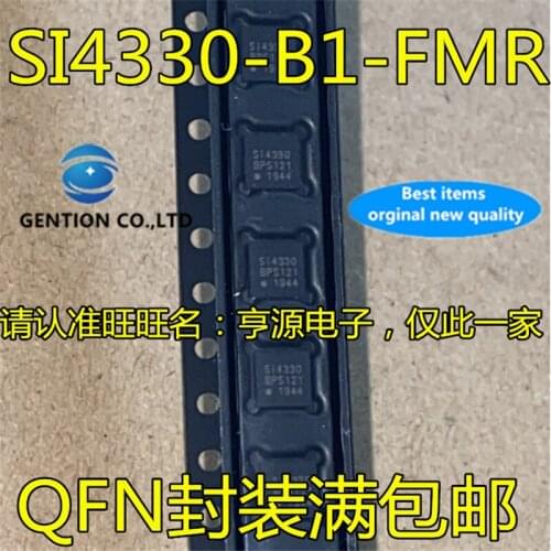10Pcs SI4330-B1-FMR SI4330 QFN RF receiver chip in stock 100% new and original
