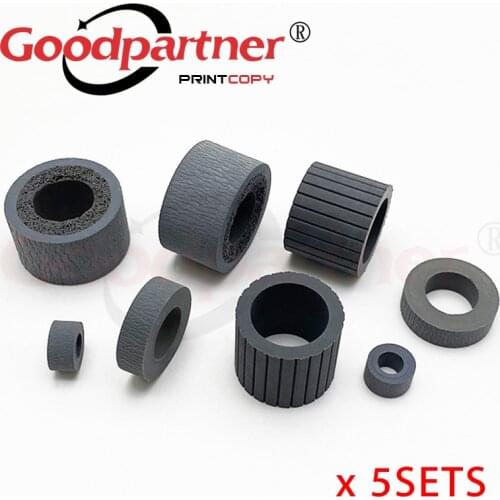5X B12B813561 B12B819381 Roller Assembly Kit for EPSON WorkForce DS-510 DS-520 DS-560 DS-410 Color Document Scanner