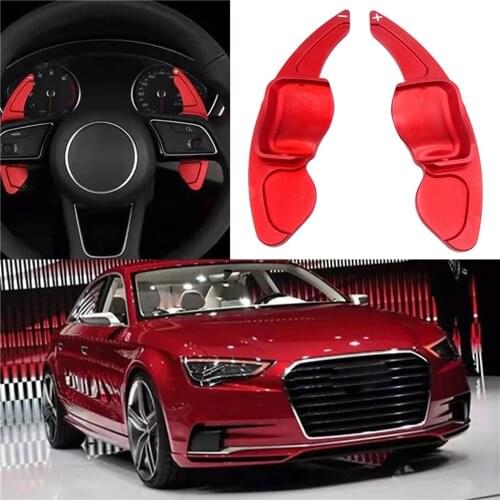 Car Steering Wheel Paddle DSG Direct Shift Gear Paddle Extension Shifter For VW Tiguan Golf 6 MK5 MK6 Jetta GTI R20 R36 Maotan