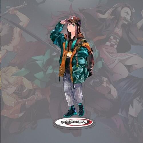 Anime Jujutsu Kaisen Key Chain Fashion Of Battle Spells Back To War Stand Card Desktop Accessories For Students Gift Stand Sign