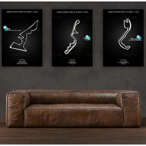 Monaco Circuit Suzuka Circuit Circuit Of the Amricas Marina Circuit