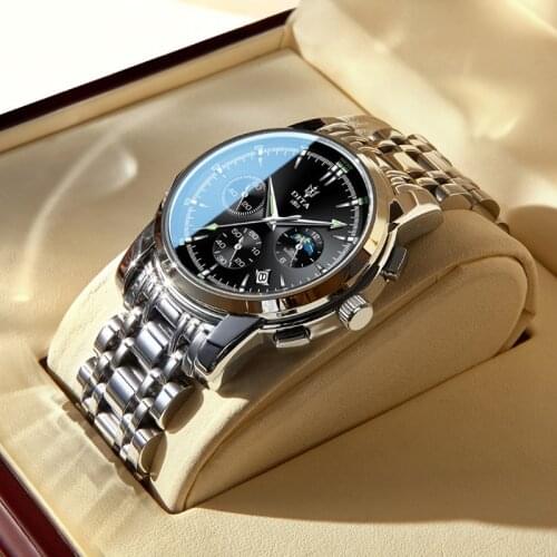 Luxury Designer Sport Watches For Men Top Brand Business Watches Mens With Luminous Waterproof Men Quartz Wristwatches