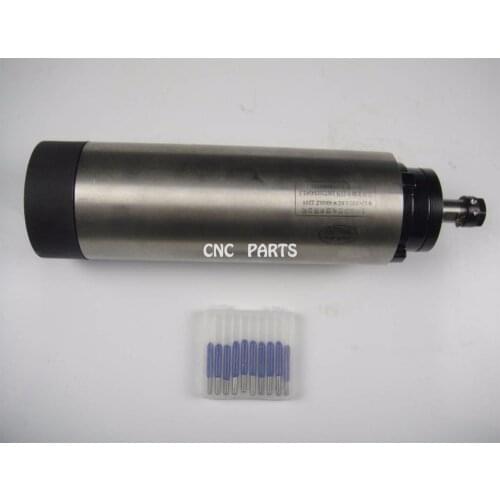 CNC milling spindle ER11 800w air cooling spindle motor r+cnc engravin bits