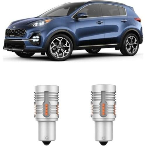 Turn signal lamp for 2020 KIA Sportage Back up lamp Fog lamp stop lamp error free canbus 2pc