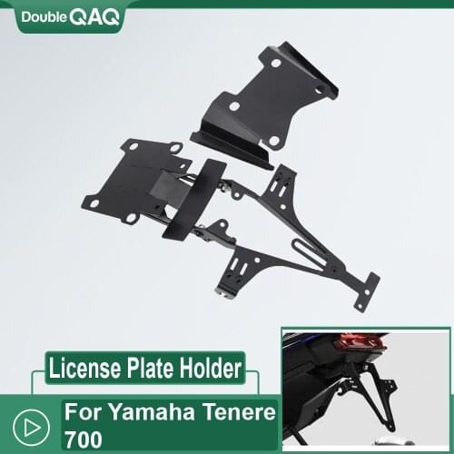NEW Motorcycle Rear License Plate Holder Bracket For Yamaha Tenere 700 Tenere700 2020 2021