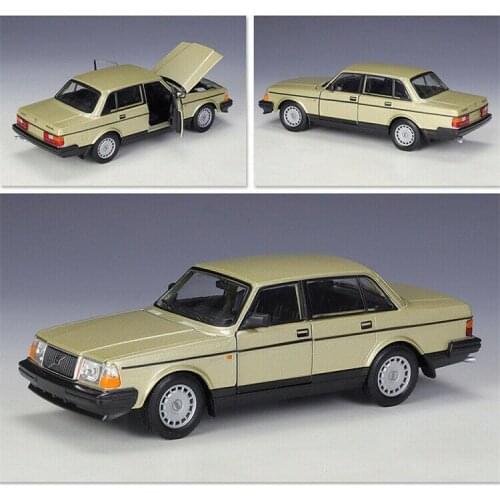 WELLY 1:24 For VOLVO 240GL Diecast Car Model Alloy Static Display Mens Toys Gift no box