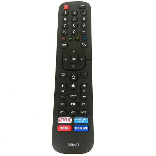 New Original EN2BK27S For Hisense LCD TV Remote Control with Netflix Youtube TIKILIVE Prime Video Fernbedienung