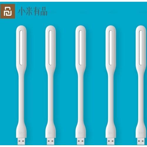 Original Xiaomi Mijia Youpin ZMI Portable USB LED Light With Switch, 5 levels brightness USB for Power bank / laptop Notebook