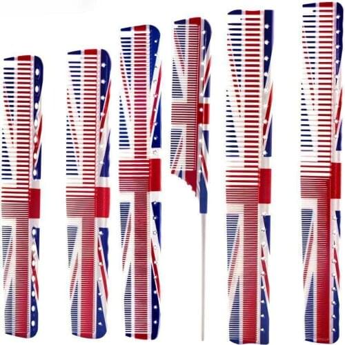 Mythus England Style Salon Hairdressing Hairdresser Combs Durable Plastic Hair Comb Professional Barber Cutting Comb For Haircut