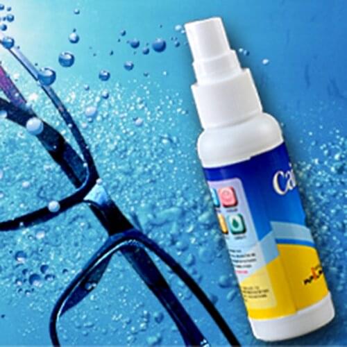 Anti-fog Glasses Cleaner Portable Lens Cleaner Glasses Sunglasses Eyeglass Cleaning Solution Spray Glasses Cleaner Supplies