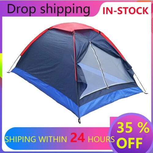 Lixada Camping Tent Travel For 2 Person Tent for Winter Fishing Tents Outdoor Camping Hiking with Carrying Bag
