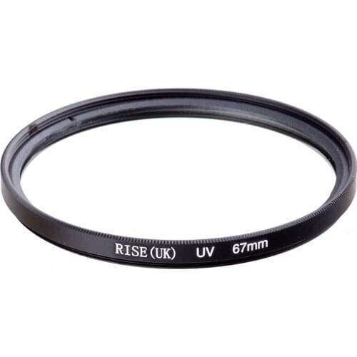 RISE(UK) 67mm UV Ultra-Violet Filter Lens protector Haze For Pentax Nikon Canon Sony
