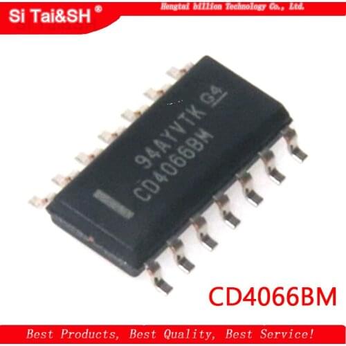 10pcs CD4066BM CD4066 HEF4066BT HEF4066 SOP-14 Switch ICs Quad new original