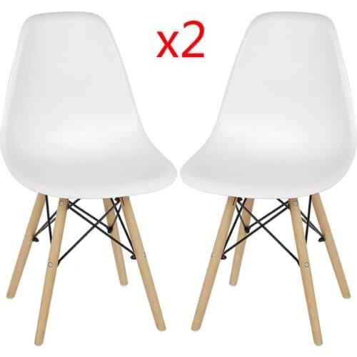 2pcs/set Kitchen Dining Chairs With Scandinavian Design And Medieval Style,with Solid Wood Feet Home Chair For Dinning Room HWC