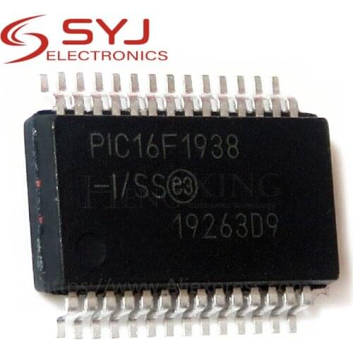 5pcs/lot PIC16F1938-I/SS PIC16F1938 16F1938 SSOP-28 In Stock