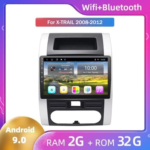 Car DVD GPS Navigation For Nissan X-Trail 2008 2009 2010 2011 2012 car Android Large Screen Reversing Video All-in-One Machine