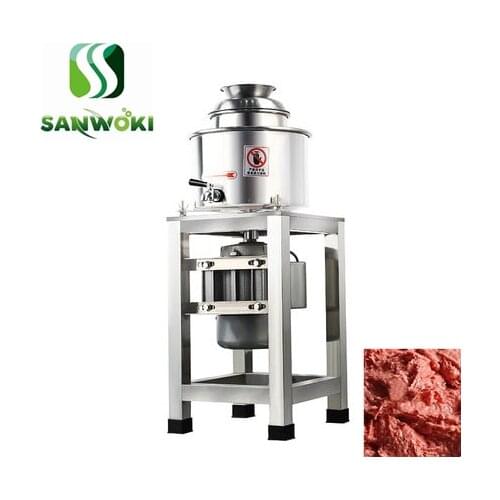 Electric Meatball beater machine Shrimp slippery maker meat grinder mincer machine meat mud making machine chili mincing machine
