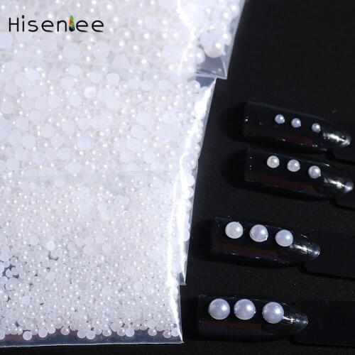 Hisenlee Pearls For Nail Design