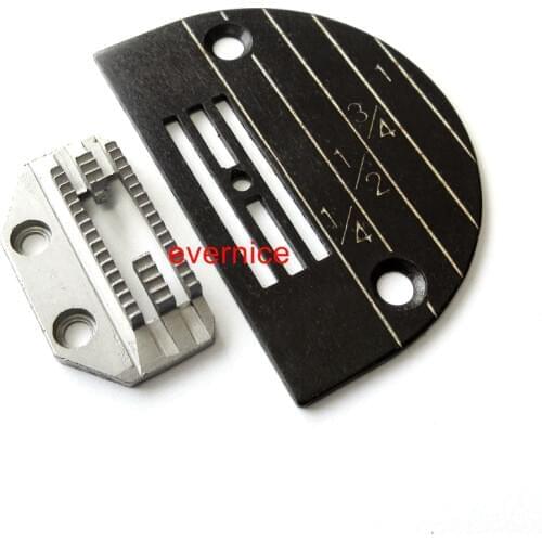 Needle Plate+Feeder #149159+20160Lg For Singer, Brother, Consew, Juki, Rex