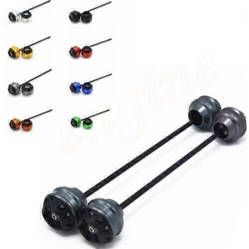 KYRUNNING For KAWASAKI KLX250 2008-2015 CNC Modified Motorcycle Front and Rear Falling / Shock Absorber