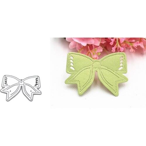 Bow Metal Cutting Dies New 2020 For Craft Dies Bow Decor Scrapbooking Template For Card Making Album Embossing Paper Stencil