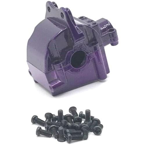 Metal Differential Gearbox Housing Cover for Wltoys 144001 124019 124018 RC Car Upgrade Parts Accessories
