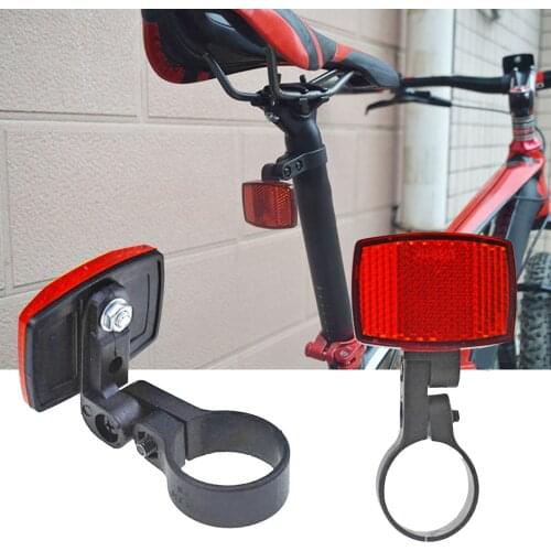 2021 New Bike Plastic Reflective Reflector Workplace Safety Night Safety Warning Sticker Tape Part Accessory Reflectors