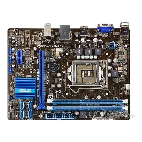 Free shipping original motherboard for for ASUS P8H61-M LX3 DDR3 LGA 1155 USB2.0 5 boards 16GB H61 Desktop motherborad