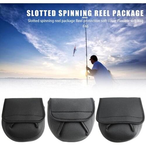 Fishing Bag Baitcasting Cover Outdoor Portable Easy Fishing Carrying Spinning Reel Protective Case Pouch Sleeve Holder