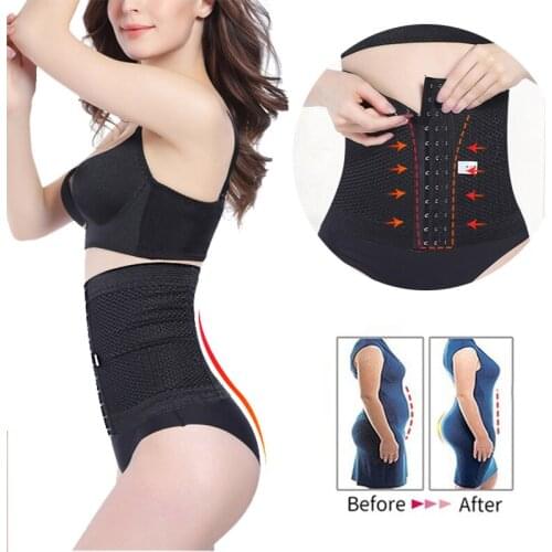 Waist Trainer Binders Shapers Modeling Strap Corset Slimming Belt Underwear Body Shaper Shapewear Slimming Belt Tummy Women