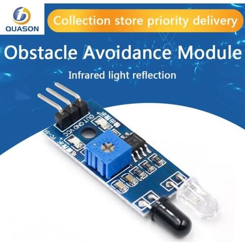 10pcs/lot IR Infrared Obstacle Avoidance Sensor Module Smart Car Robot 3-wire Reflective Photoelectric New