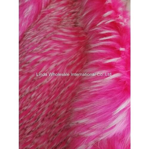 High-grade thick imitation raccoon fur fabric,thickening faux fur fabric,felt cloth,Clothing materials