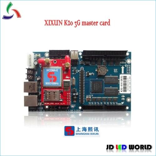 Xixun 3G wireless K20 cascade controller xixun full color video LED screen sending card K20