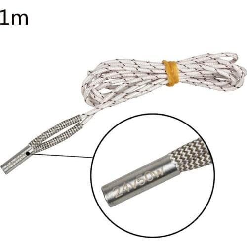 24v 50w 1m Heating Tube Ceramic Cartridge Heater For LERDGE J-Head 3D Printer