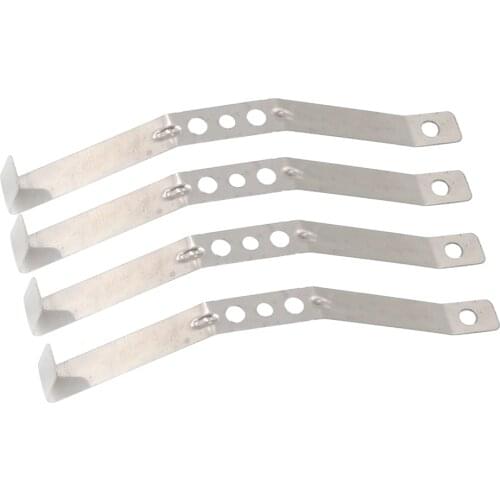 4-Set Metal Leaf Springs for WPL B14 B24 C14 C24 1/16 Army Truck Spare Parts