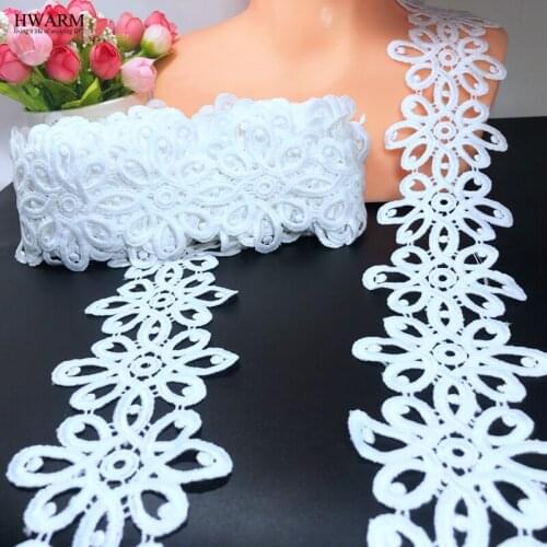 5yard 7.3cm african lace fabric 2020 starry sky wedding decoration DIY arts craft sewing fabric trim women skirt accessories