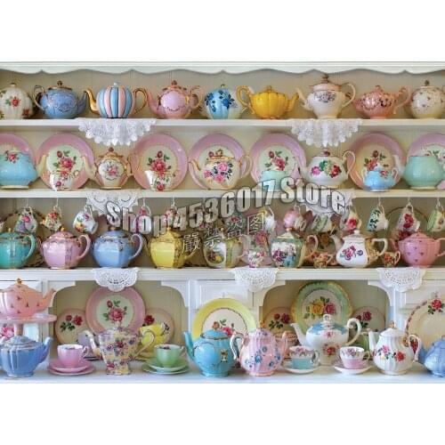 Diamond Mosaic DIY Diamond Painting Cross Stitch The China Cabinet Home Decor Picture Of Rhinestone Full Square Handmade Gift