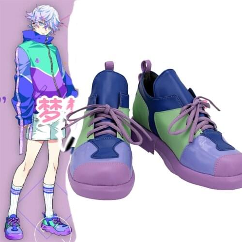 Paradox Live cozmez Boots Cosplay Shoes Custom Made