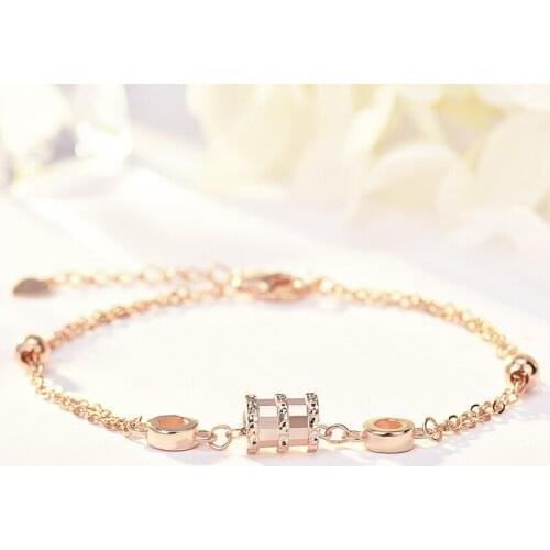 Sterling Silver Charm Bracelet Designer Wedding Jewelry Fine Jewelry For Women Girls Party Accessories Gift