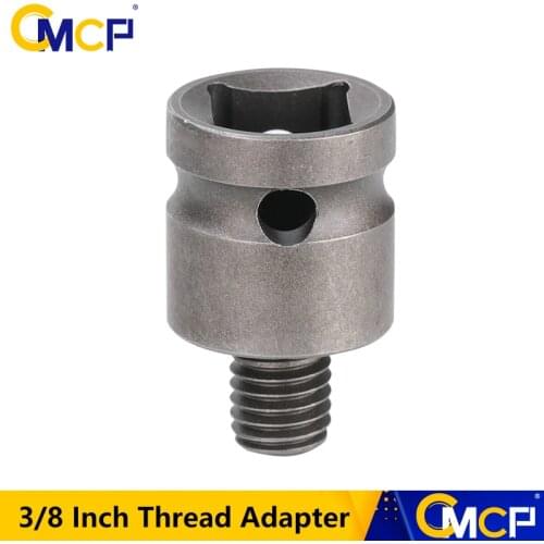 CMCP 3/8 Drill Chuck Adaptor Wind Gun The Thread Adapter Rod Drill To Impact Drill Electric Wrench Conversion Head Drill Chuck
