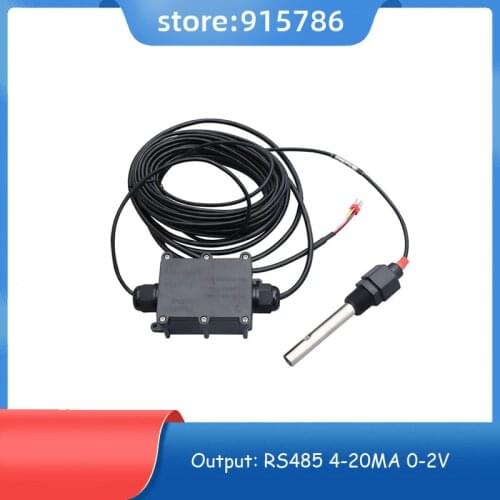 ECTDS10 conductivity 1/2 "NPT salinity TDS sensor, RS485 Modbus output salt transmitter 4-20MA 0-2V