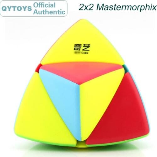 QiYi Mastermorphix 2x2x2 Magic Cube 2x2 Cubo Magico Professional Speed Neo Cube Puzzle Kostka Antistress Toys For Boy