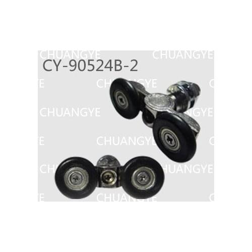 Wholesale supply show door pulley .bathroom wheel CY-90524B-2