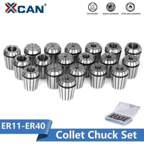 XCAN Spring Collet Chuck ER11-ER40 1-26mm ER Chuck for CNC Engraving Machine Lathe Milling Tool Holder