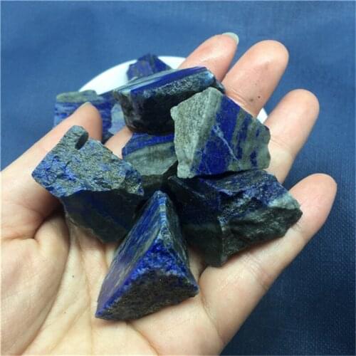 Natural quartz gemstones blue lapis lazuli rough raw stone for home decoration